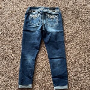 Miss Me Blue Ankle & Cropped Jeans